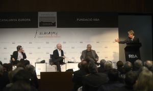 Elorza i Colau reivindiquen el municipalisme de Maragall a la II Conferència anual del Llegat Pasqual Maragall