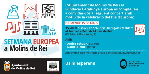 Concert amb motiu de la celebració del Dia d'Europa