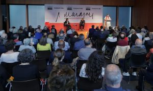 Diàleg amb l'historiador Orlando Figes a la conferència anual de la Fundació Catalunya Europa