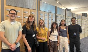 The winners of the What Does Europe Mean to You? 2024 award visit Brussels