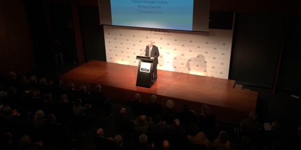 Richard Sennett proposa obrir les ciutats europees, democratitzar-les i fer-les subjectes polítics