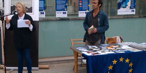 Acte de commemoració del 60è aniversari de la creació de la bandera europea