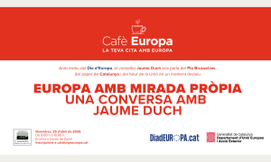 Cafè Europa: Europe through one's own eyes: conversation with Jaume Duch