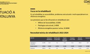 La promoció de la rehabilitació sostenible del patrimoni construït
