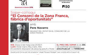 Sopar-Col·loqui amb Pere Navarro