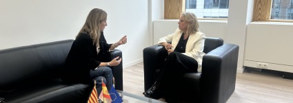 La Fundación Catalunya Europa visita las instituciones europeas