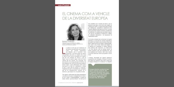 El cinema com a vehicle de la diversitat europea
