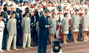 Conmemoración del 30º aniversario de los Juegos Olímpicos de Barcelona.