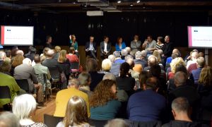 Commemoració dels 20 anys del Pacte del Tinell del govern catalanista i d'esquerres de Pasqual Maragall