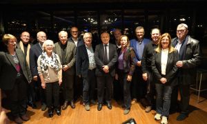 Commemoració dels 20 anys del Pacte del Tinell del govern catalanista i d'esquerres de Pasqual Maragall