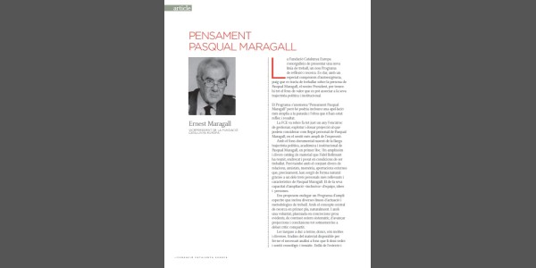Pensament Pasqual Maragall