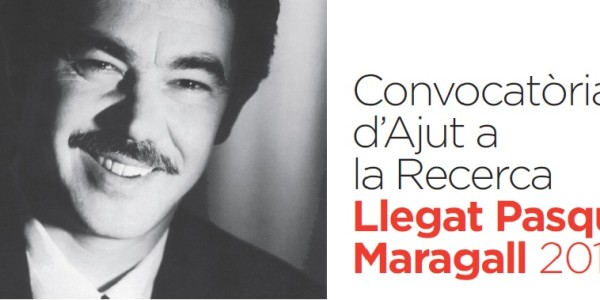 Javier Martínez-Cantó guanya l'Ajut a la Recerca 'Llegat Pasqual Maragall 2018'